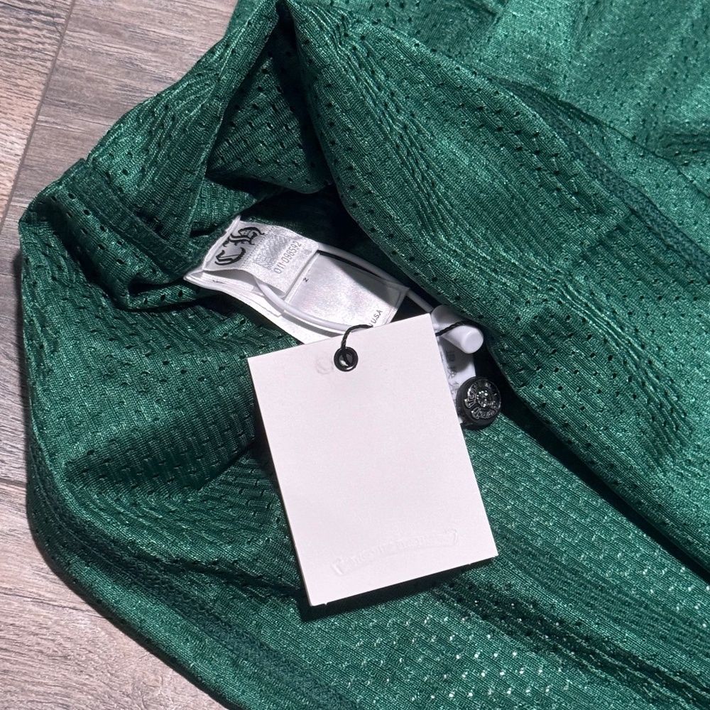 Chrome Hearts Green Mesh Long Sleeve Jersey - Picture 7 of 7